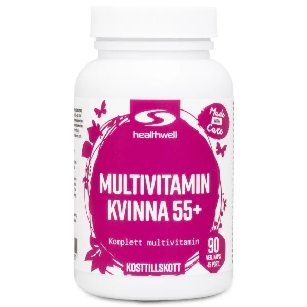 Healthwell Multivitamin Kvinna 55+