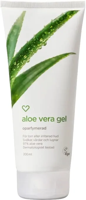 Hjärtats Aloe Vera Gel Oparfymerad