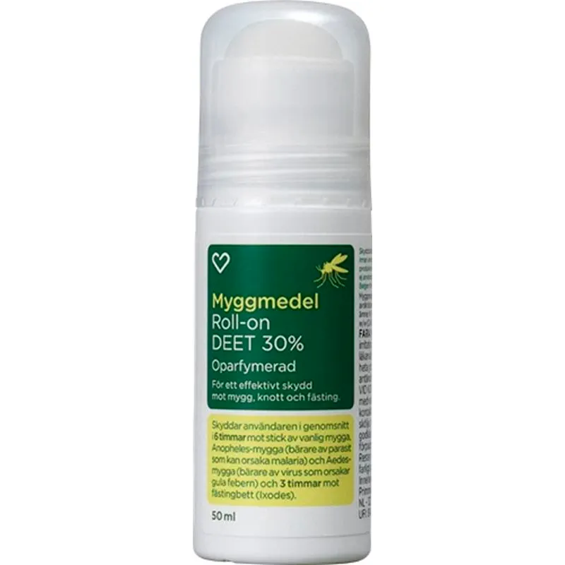 Hjärtats Myggmedel DEET 30 % roll-on