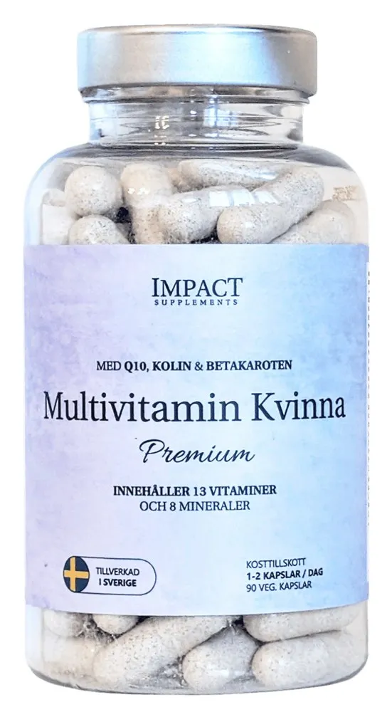 Impact Supplements Multivitamin Kvinna
