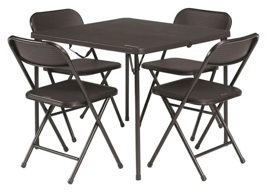 Outwell Corda Picnic Table Set Black