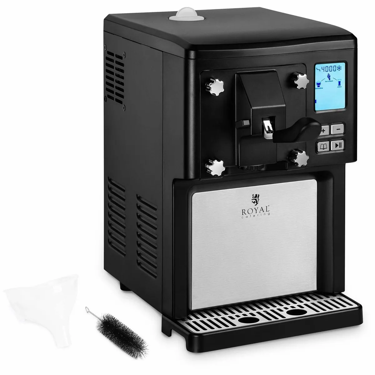 Royal Catering mjukglassmaskin 1,5 l/h