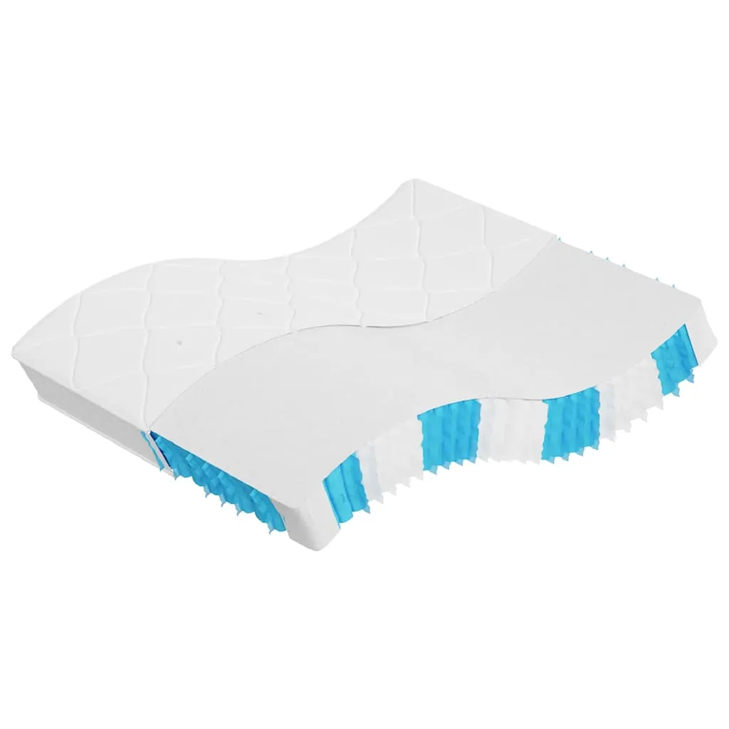 vidaXL Pocketresårmadrass 25 cm 7 zoner